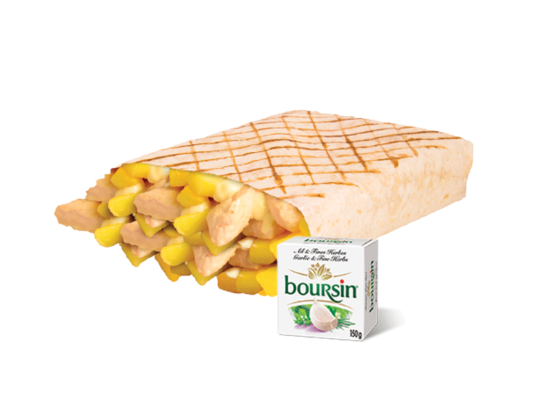 Tacos boursin